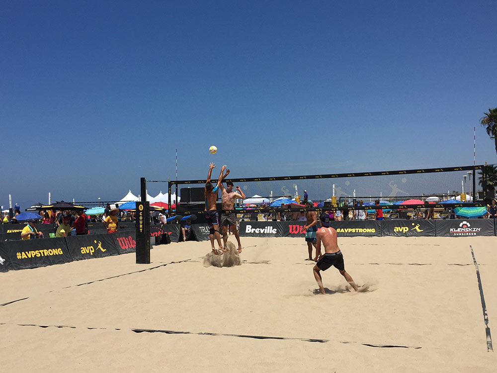 Men's beach volleyball