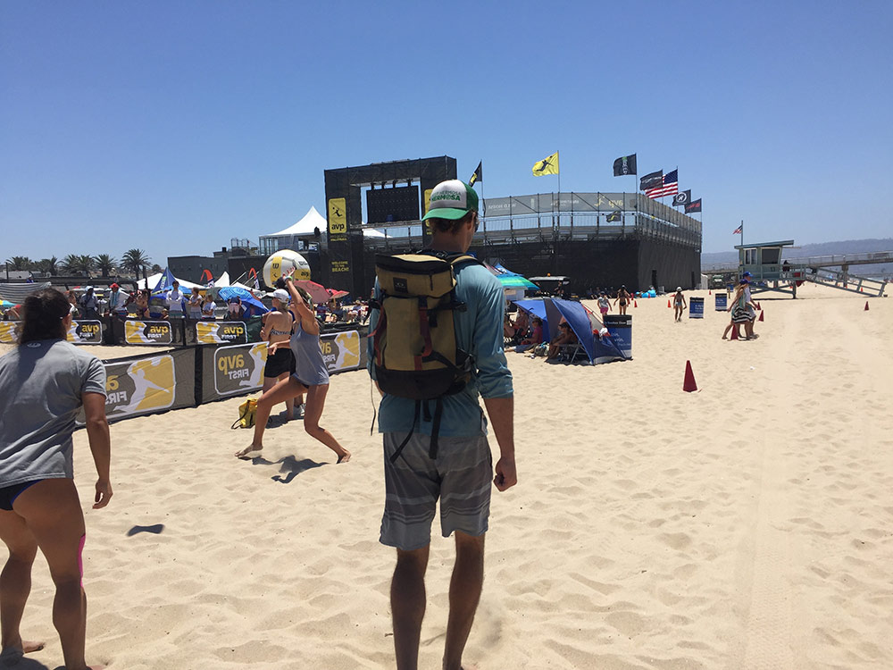 Hermosa beach volleyball